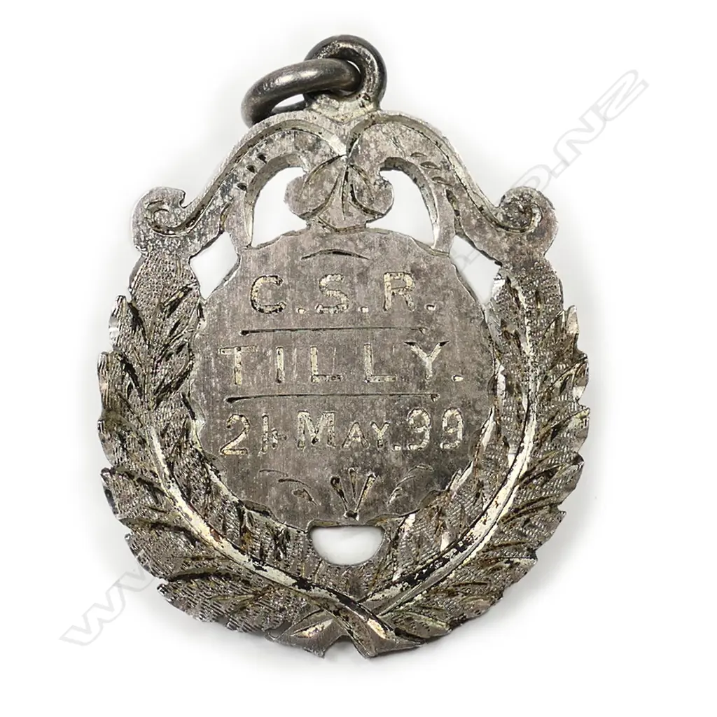 William Slaney silver military sports medal 1899, Image 1++